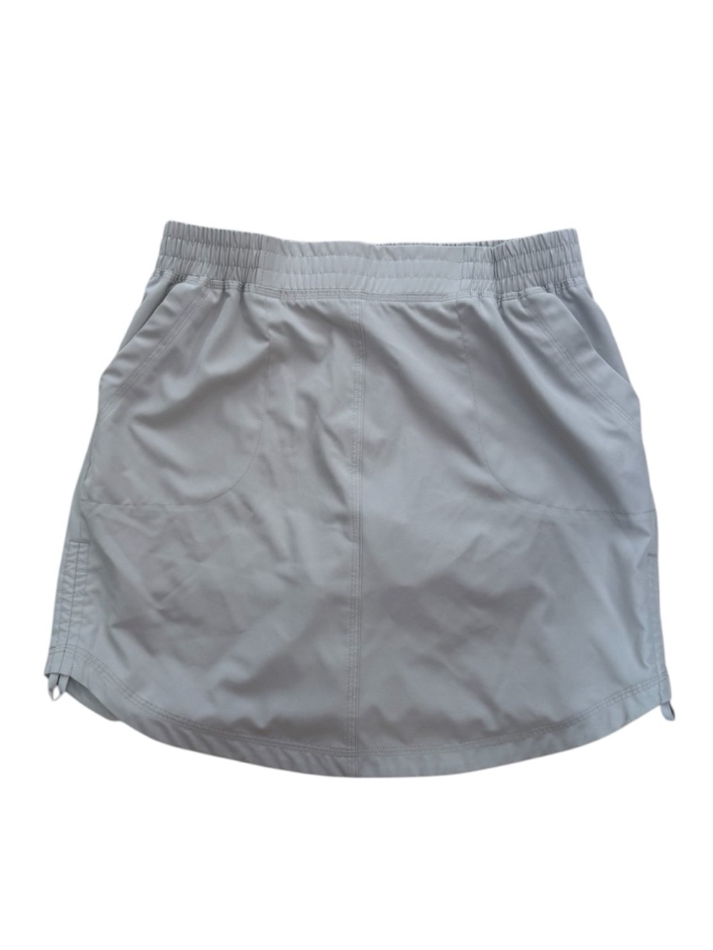 LIV Outdoor Women's Light Gray Active Skort with Elastic Waist Size M